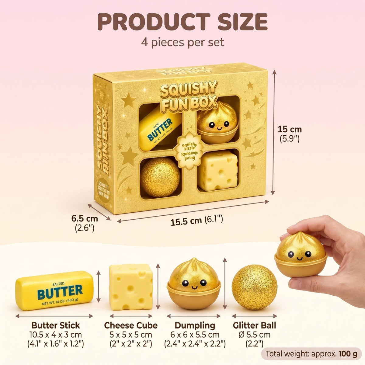 4-Piece Squishy Box