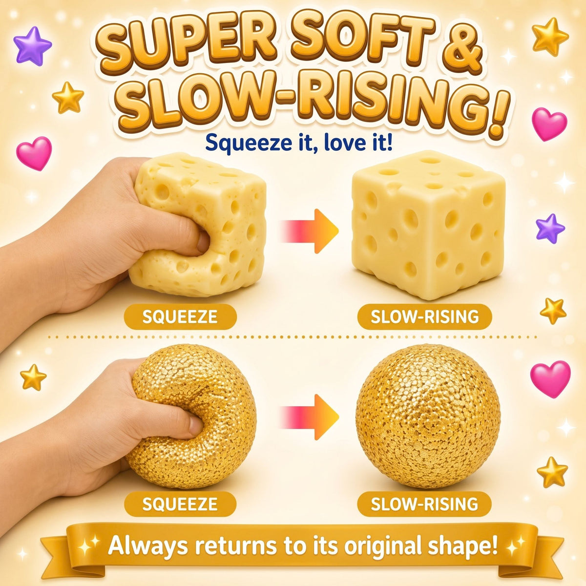 4-Piece Squishy Box